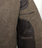 Classic Brown Tweed 3 Piece Suit