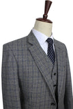 Grey Herringbone Tweed 3 Piece Suit