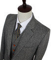 Retro Check Green Tweed 3 Piece Suit